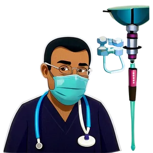 Cartoon Surgeon Doctor Png Hki7 PNG Image