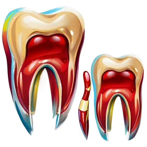 Cartoon Tooth Clipart Png 64 PNG Image