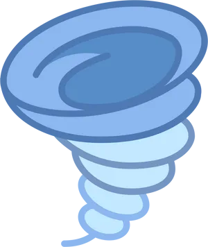 Cartoon Tornado Graphic PNG Image