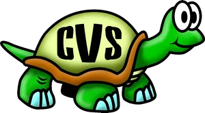 Cartoon Tortoise C V S Logo PNG Image