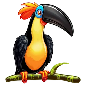 Cartoon Toucan Character Png 06112024 PNG Image