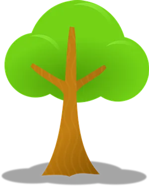 Cartoon_ Tree_ Vector_ Graphic PNG
