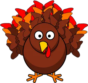 Cartoon Turkey Illustration PNG Image