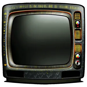 Cartoon Tv Screen Png Bgv PNG Image