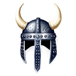 Cartoon Viking Helmet Png Qhi PNG Image