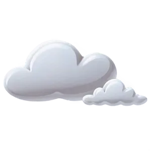 Cartoon White Cloud Png Fux PNG Image