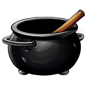 Cartoon Witch Cauldron Png Dhb PNG Image