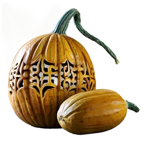 Carved Gourd Png 06292024 PNG Image