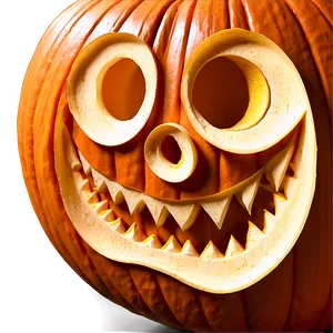 Carved Pumpkin Masterpiece Png 05242024 PNG Image