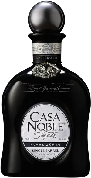 Casa Noble Extra Anejo Single Barrel Tequila PNG Image