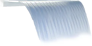 Cascading Waterfall Edge PNG Image