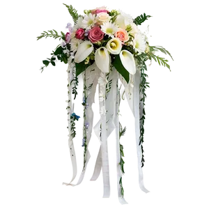 Cascading Wedding Bouquets Png 26 PNG Image