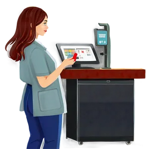 Cashier C PNG Image