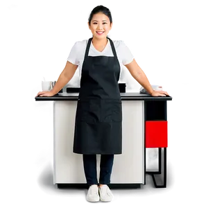 Cashier In Apron Png 68 PNG Image