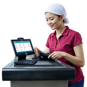 Cashier On Duty Png 06292024 PNG Image