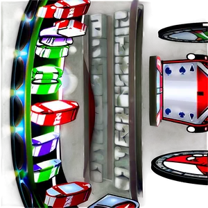 Casino Gaming Essentials PNG Image