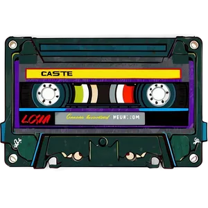 Cassette Tape Vector Art Png Xsp PNG Image