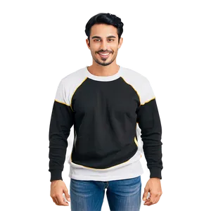 Casual Crewneck Top Png Bnx34 PNG Image