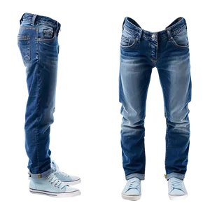 Casual Folded Jeans Png Nqs62 PNG Image