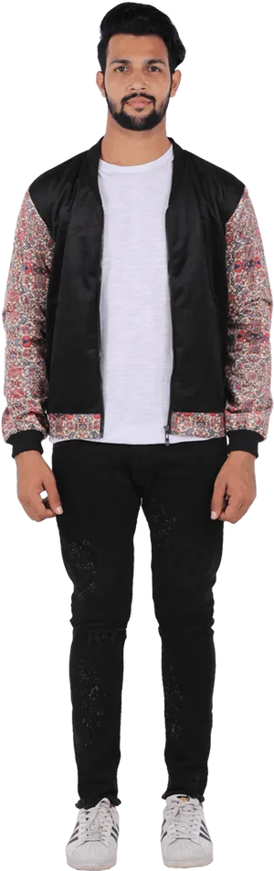 Casual Menswear Street Style PNG Image