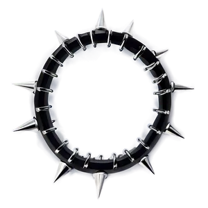 Casual Style Spiked Choker Png Nsx43 PNG Image