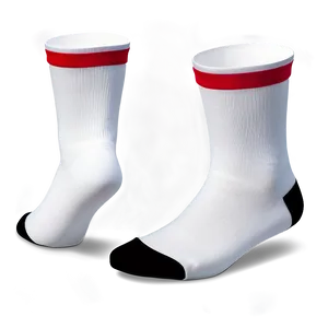 Casual White Socks Png Bgl PNG Image