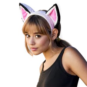 Cat Ear Headband Png Gpl PNG Image