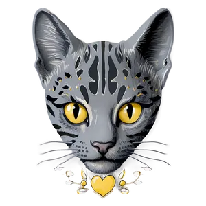 Cat Face Drawing Png Wdb96 PNG Image