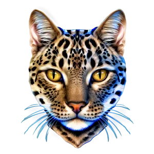 Cat Head Illustration Png Dds PNG Image