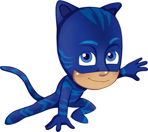 Catboy P J Masks Character PNG Image