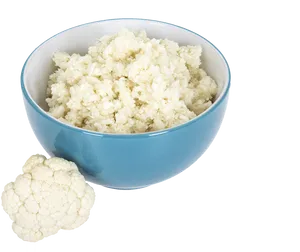 Cauliflower Ricein Bowl PNG Image