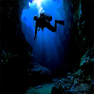 Cave Diving Exploration PNG 06242024 PNG