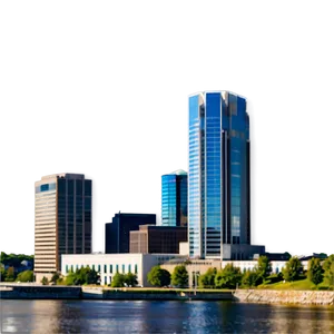 Cedar Rapids Cityscape Png Ypi96 PNG Image