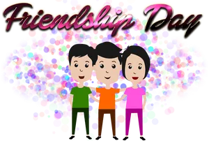 Celebrating_ Friendship_ Day PNG Image