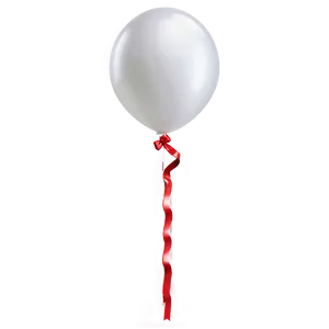 Celebration White Balloon Png 06212024 PNG Image