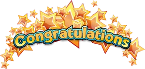 Celebratory_ Congratulations_ Text_ Graphic PNG Image