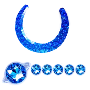 Celestial Blue Sparkle Png 06262024 PNG Image