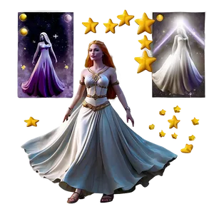 Celestial Goddess Graphic Png 99 PNG Image