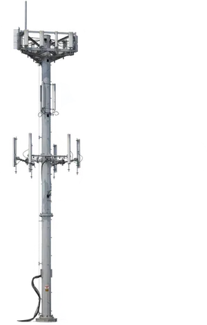 Cellular Tower Isolated PNG Image