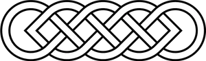 Celtic Knot Design PNG Image