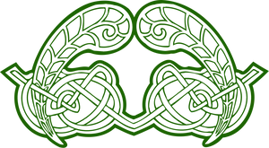 Celtic Knot Ornament Vector PNG Image