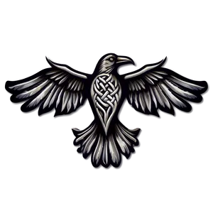 Celtic Raven Symbol Png 06122024 PNG Image