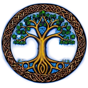 Celtic Tree Of Life Design Png 06122024 PNG Image