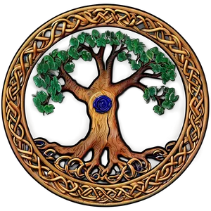 Celtic Tree Of Life Design Png Gyn PNG Image