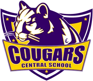 Central School Cougars Logo PNG Image