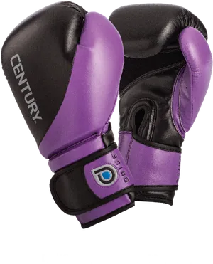 Century Drive Womens Boxing Gloves Purple PNG Image