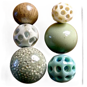 Ceramic Beads Variety Png Hbh PNG Image