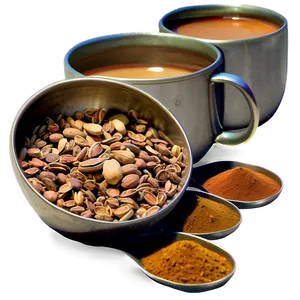 Chai Tea Preparation Png 45 PNG Image