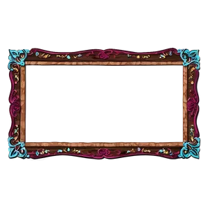 Chalkboard Wedding Frame Png 12 PNG Image