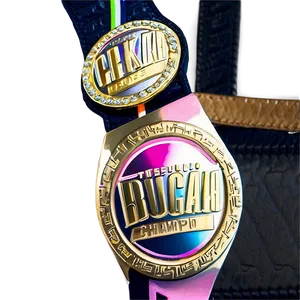 Championship Belt Detail Jake Paul PNG Image